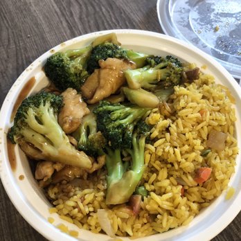 Good Taste - a plate of rice and broccoli - Chinese Near Me - Danbury, Connecticut