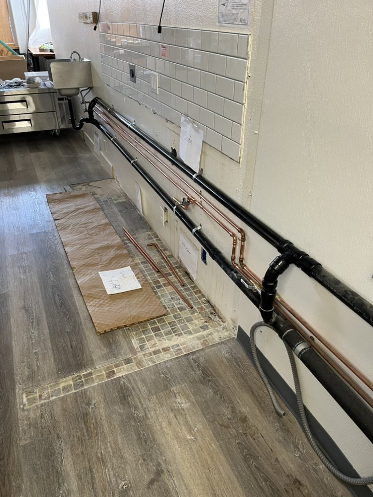 Slide of Backed Up Plumbing