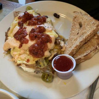 The Omelette Shoppe - New Mexican Omelette with Wheat Toast - Breakfast & Brunch Near Me - Traverse City, Michigan The Omelette Shoppe - New Mexican Omelette with Wheat Toast - Breakfast & Brunch Near Me - Traverse City, Michigan