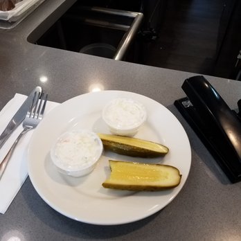 George's - All sandwiches/burgers come w/ coleslaw and a pickle. - Diners Near Me - Brooklyn, New York
