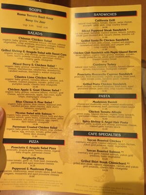 Menu photo 7 Marketplace Café at Nordstrom Brea, CA Menu photo 7 Marketplace Café at Nordstrom Brea, CA