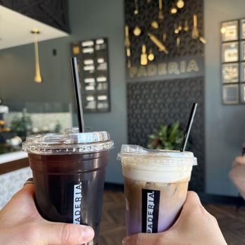 Paderia Bakehouse - Cold brew & ube coconut latte - Desserts Near Me - Fountain Valley, California