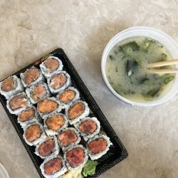 Asuka - Spicy salmon roll Spicy tuna roll Spicy yellowtail