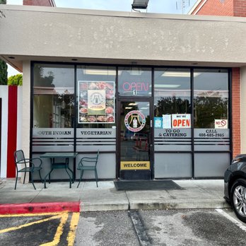 Madurai Modern Cafe - the outside of the restaurant - Indian Near Me - Sunnyvale, California