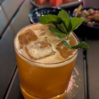 Petite Boheme - Fraise Amer Cocktail $16 is a delicious bourbon based cocktail! - Cocktail Bars Near Me - Las Vegas, Nevada Petite Boheme - Fraise Amer Cocktail $16 is a delicious bourbon based cocktail! - Cocktail Bars Near Me - Las Vegas, Nevada