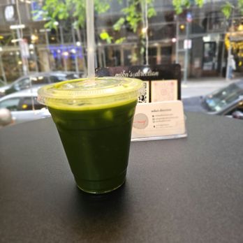 Mika’s Direction - Medium matcha americano. $6 + tax. Hajime variety. Solid, but i prefer some other prices, even if the price is reasonable - Coffee & Tea Near Me - New York, New York Mika’s Direction - Medium matcha americano. $6 + tax. Hajime variety. Solid, but i prefer some other prices, even if the price is reasonable - Coffee & Tea Near Me - New York, New York