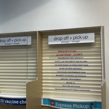 Walgreens - More proof that they were closed - Drugstores Near Me - Miami Beach, Florida