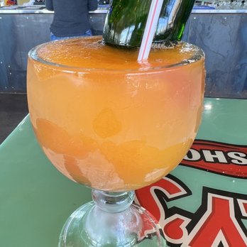Fuzzy's Taco Shop - Fuzzymosa with raspberry - Salad Near Me - Abilene, Texas