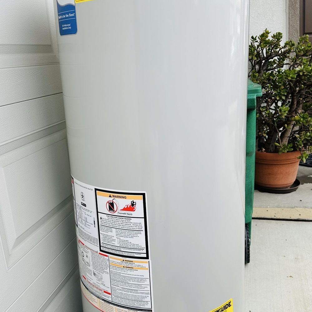 Water Heaters Masters - Brand new heater prior to being installed. - Water Heater Installation/Repair Near Me - Concord, California Water Heaters Masters - Brand new heater prior to being installed. - Water Heater Installation/Repair Near Me - Concord, California