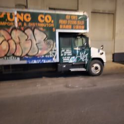 Sang Kung Restaurant & Kitchen Supply - Owner name still on truck