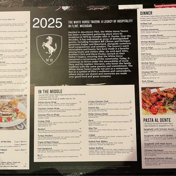 White Horse Tavern - White Horse Tavern full menu - American Near Me - Flint, Michigan White Horse Tavern - White Horse Tavern full menu - American Near Me - Flint, Michigan