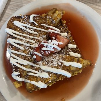 Stacks Pancake House - Guava Toffee French Toast - Breakfast & Brunch Near Me - Irvine, California