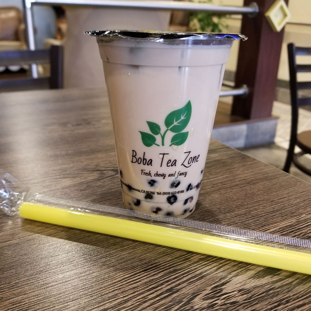 Boba Tea Zone - My first time trying one - so yummy - Bubble Tea Near Me - Pomona, California Boba Tea Zone - My first time trying one - so yummy - Bubble Tea Near Me - Pomona, California