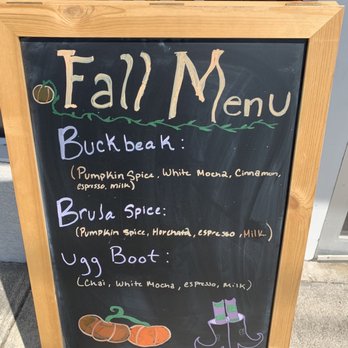 The Coffee MUGG - Fall menu (Sept 2021) - Coffee & Tea Near Me - Corpus Christi, Texas