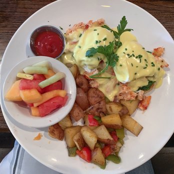 Wence's - Lobster Baby Spinach Benedict - $17 8.17.19 - New American Near Me - Pleasant Hill, California