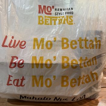 Mo’ Bettahs - Live Mo' Bettah, Be Mo' Bettah, Eat Mo' Bettah - Hawaiian Near Me - Park City, Utah