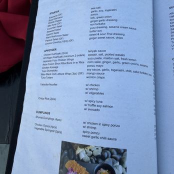 Sake House Malibu - Menu - Japanese Near Me - Malibu, California