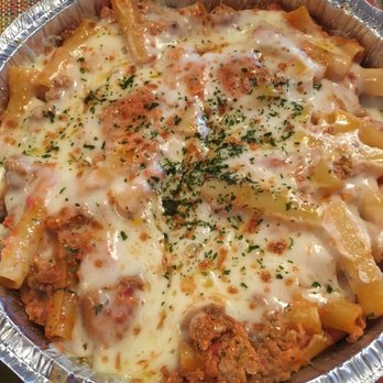 Del Vecchios - Baked Ziti Parmesan...With or w/out meat. I chose the MeatZiti & man oh man is it good! - Italian Near Me - Asheville, North Carolina Del Vecchios - Baked Ziti Parmesan...With or w/out meat. I chose the MeatZiti & man oh man is it good! - Italian Near Me - Asheville, North Carolina