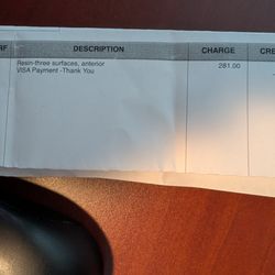 Elite Dental Center Of Monroe - George Lambrinos D.M.D. - invoice