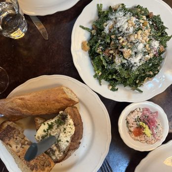 Superba Food + Bread Hollywood - Kale salad + bread and smoked TROUT DIP - New American Near Me - Los Angeles, California Superba Food + Bread Hollywood - Kale salad + bread and smoked TROUT DIP - New American Near Me - Los Angeles, California