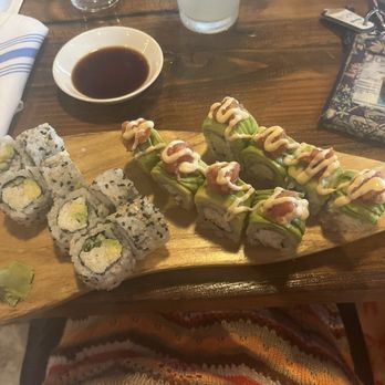 Cocolo Sushi - Kilauea roll and Crab California roll - Sushi Bars Near Me - Bethany Beach, Delaware Cocolo Sushi - Kilauea roll and Crab California roll - Sushi Bars Near Me - Bethany Beach, Delaware