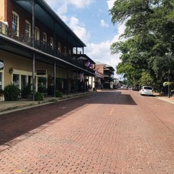 Cane River National Heritage Area - Cobblestone streets, cafes, inns, museums, down by the Cane River front. A national Heritage area.