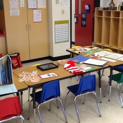 Wheatland Salem Christian Academy - Table time with iPads and literacy activities