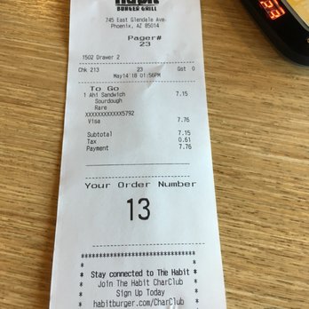 Habit Burger & Grill - World's Best Tuna Sandwich 05/14/2018 $7.15. Come on, man! - Burgers Near Me - Phoenix, Arizona Habit Burger & Grill - World's Best Tuna Sandwich 05/14/2018 $7.15. Come on, man! - Burgers Near Me - Phoenix, Arizona