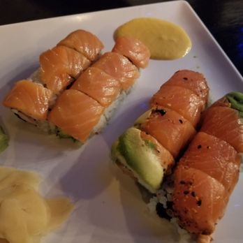 Ninja Sushi & Hibachi Japanese Restaurant - Double salmon roll - Japanese Near Me - Philadelphia, Pennsylvania