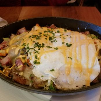 The Dearborn - Pastrami hash and eggs - New American Near Me - Chicago, Illinois The Dearborn - Pastrami hash and eggs - New American Near Me - Chicago, Illinois