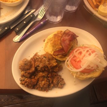 Coconuts - Crab cake BLT and stuffing - Seafood Near Me - Fort Lauderdale, Florida
