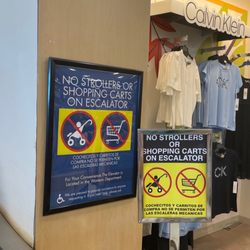 Boscov's - Escalator safety