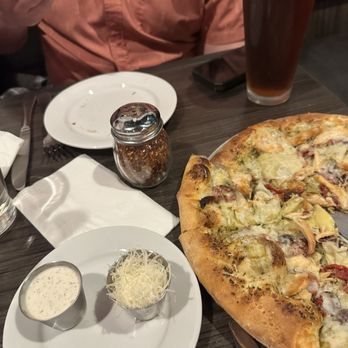 Tessio - Apollo Pizza w/ fresh parm and ranch - Pizza Near Me - Silverdale, Washington