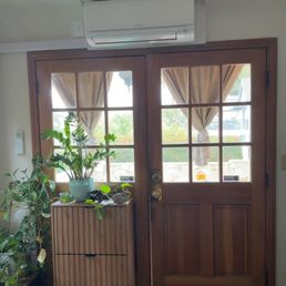 Heat Pump in living room. -jeffery Heat Pump in living room. -jeffery