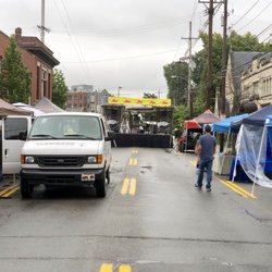 Highlands Fest - Stage getting set up