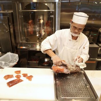 Bamboo House - The chief is cutting Peking duck, so coooooooool~~~~~ - Noodles Near Me - Humble, Texas Bamboo House - The chief is cutting Peking duck, so coooooooool~~~~~ - Noodles Near Me - Humble, Texas