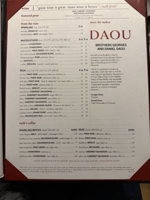 Menu photo 5 Ruth's Chris Steak House Parsippany, NJ Menu photo 5 Ruth's Chris Steak House Parsippany, NJ