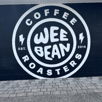 Wee Bean Coffee Roasters - Sign on side of building - Cafes Near Me - La Plata, Maryland