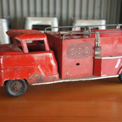 Truck 59 Ciderhouse - Toy firetruck decor