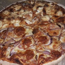 Cuore e Legna - Pizza de 4 quesos y cochinita