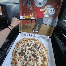 Alfredo pizza Alfredo pizza