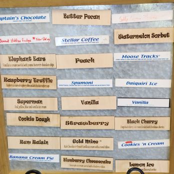 Flanigan's Ice Cream - Ice Cream Flavors - Ice Cream & Frozen Yogurt Near Me - Aiken, South Carolina