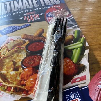 Applebee's Grill + Bar - Plastic packaged flatware - American Near Me - Pooler, Georgia
