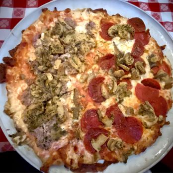 Fricano's Too - a pepperoni and mushroom pizza - Pizza Near Me - Holland, Michigan Fricano's Too - a pepperoni and mushroom pizza - Pizza Near Me - Holland, Michigan