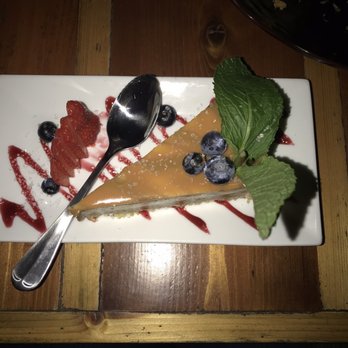 Caps On The Water - Salted caramel cheesecake - Seafood Near Me - St Augustine, Florida