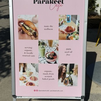Parakeet Cafe - Del Mar - Signage - Coffee & Tea Near Me - San Diego, California Parakeet Cafe - Del Mar - Signage - Coffee & Tea Near Me - San Diego, California