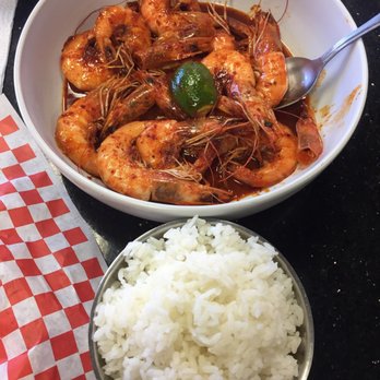 Corner Grille - Cajun shrimp and rice. Looks amazing!! - Korean Near Me - Van Nuys, California Corner Grille - Cajun shrimp and rice. Looks amazing!! - Korean Near Me - Van Nuys, California