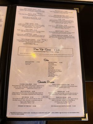 Menu photo 1 Shooters Bar & Grill Byers, CO