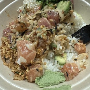 Pokeworks - Poke Bowl Regular Poke Bowl - Regular (2 Proteins) - Poke Near Me - Brea, California Pokeworks - Poke Bowl Regular Poke Bowl - Regular (2 Proteins) - Poke Near Me - Brea, California