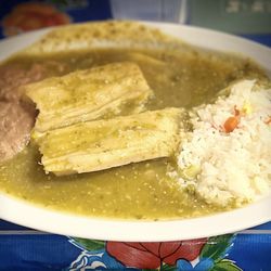 Tarasco's - Tamal De Elote Plate (Vegan)